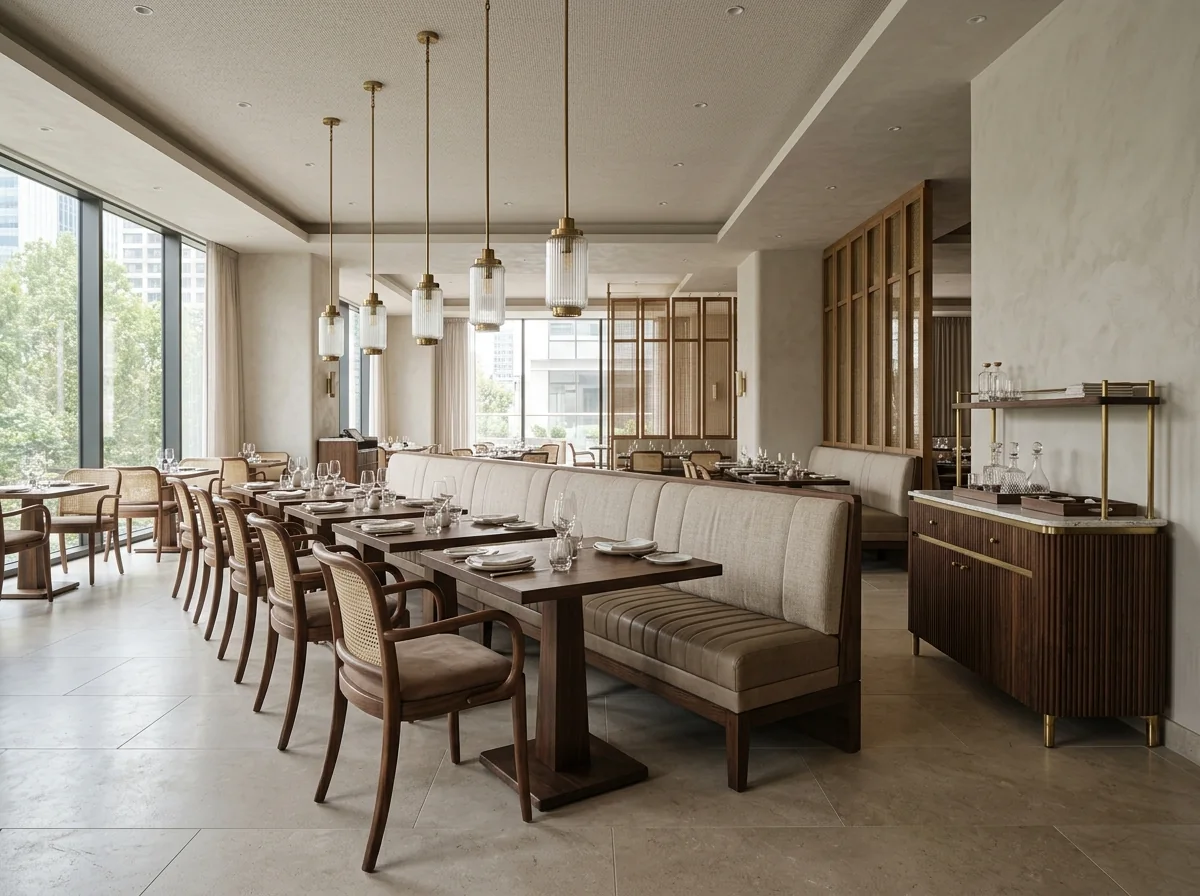 Premium hotel restaurant furniture package