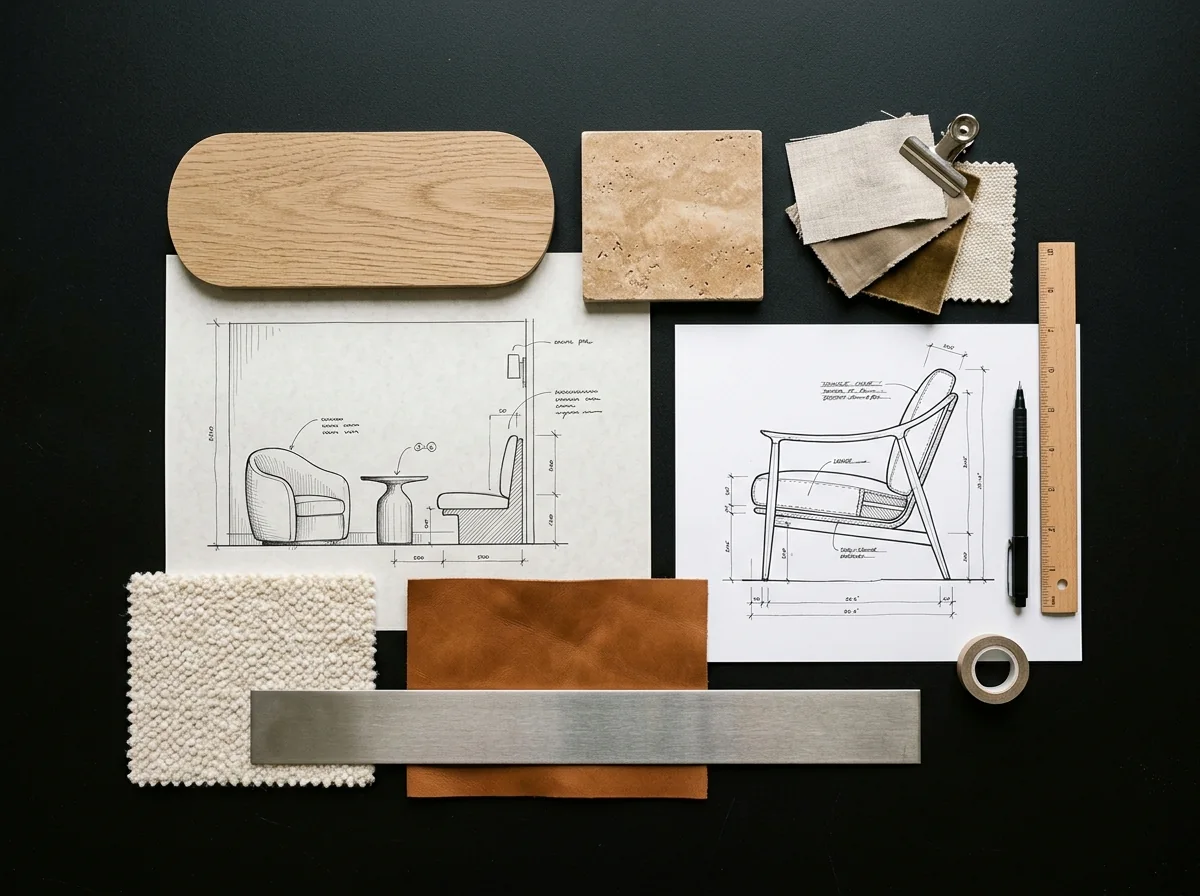 Natural Tailoring mood board