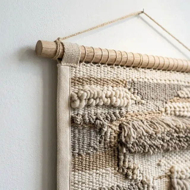 Handwoven Textile material sample