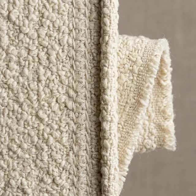 Contract Bouclé material sample