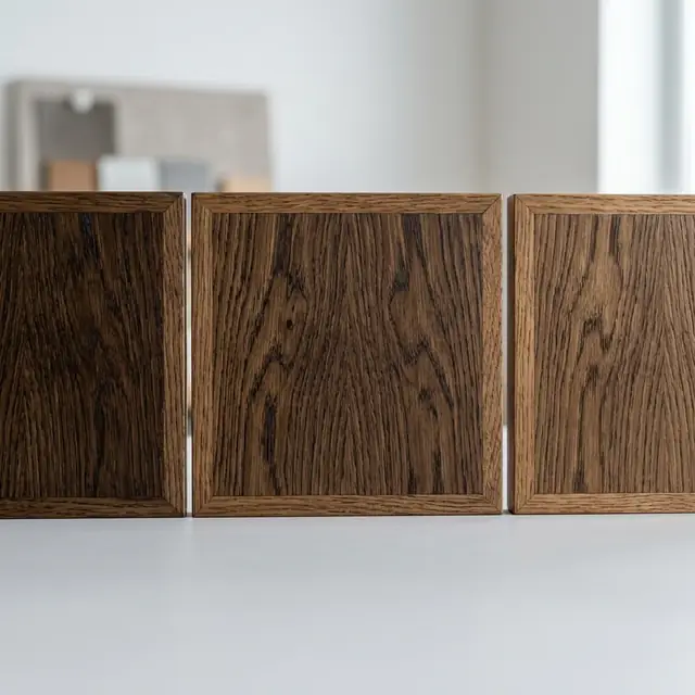 Smoked Oak Veneer material sample