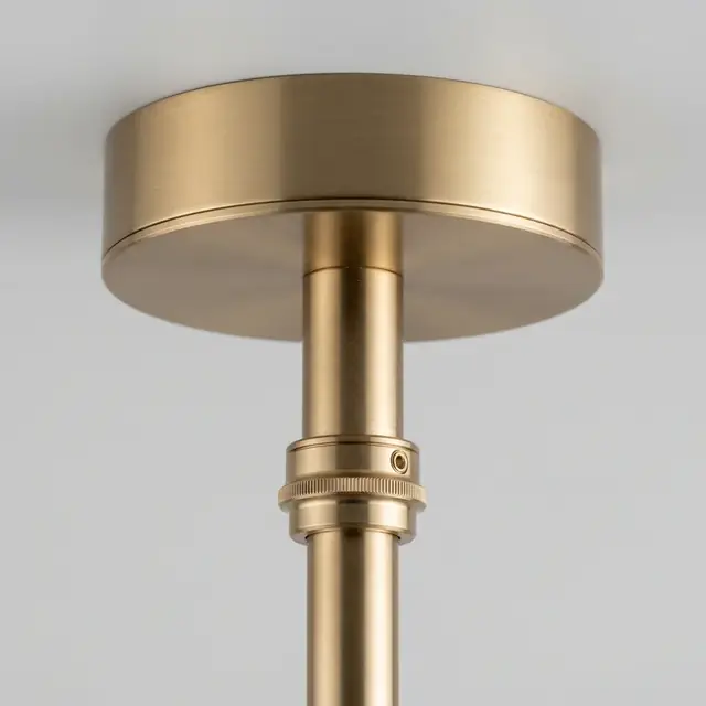 Satin Brass material sample