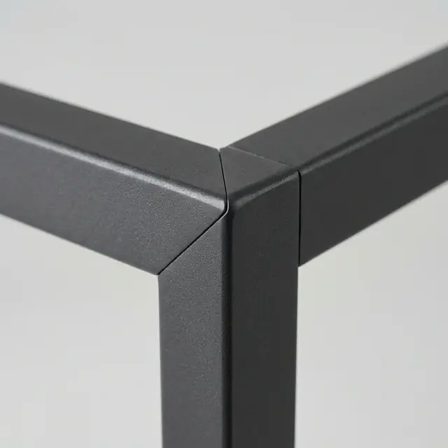 Powder-coated Aluminium material sample