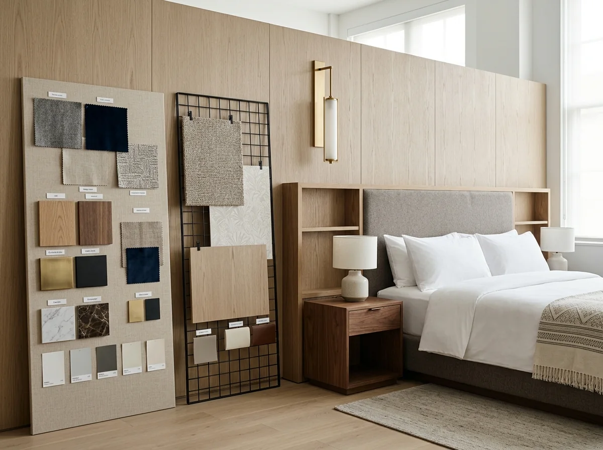 Value-engineered hotel room mock-up review