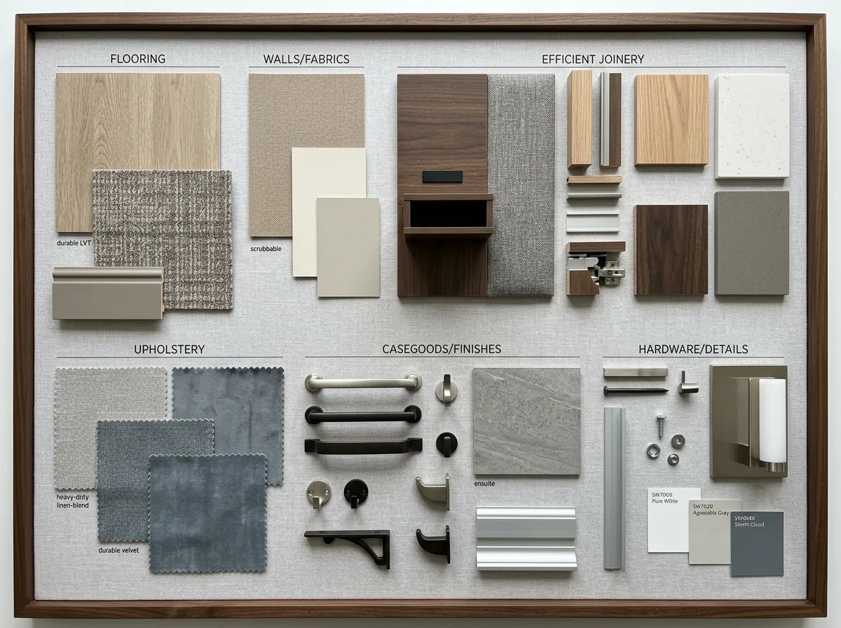 Refined Efficiency mood board